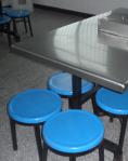 10人圆凳桌椅（折叠）